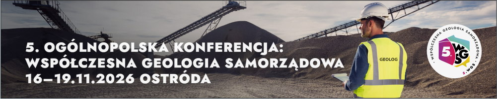 5. konferencja Współczesna Geologia Samorządowa